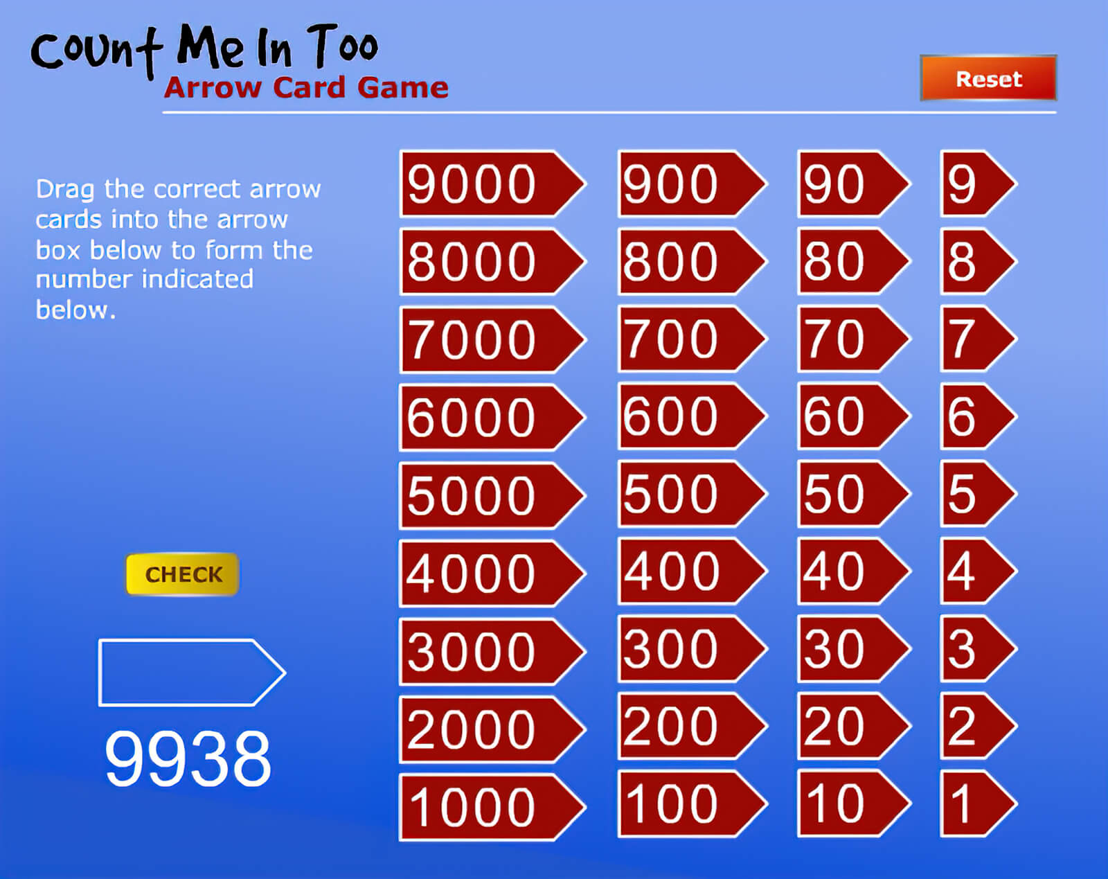 Một trong các hình thức áp dụng Count Me In Too