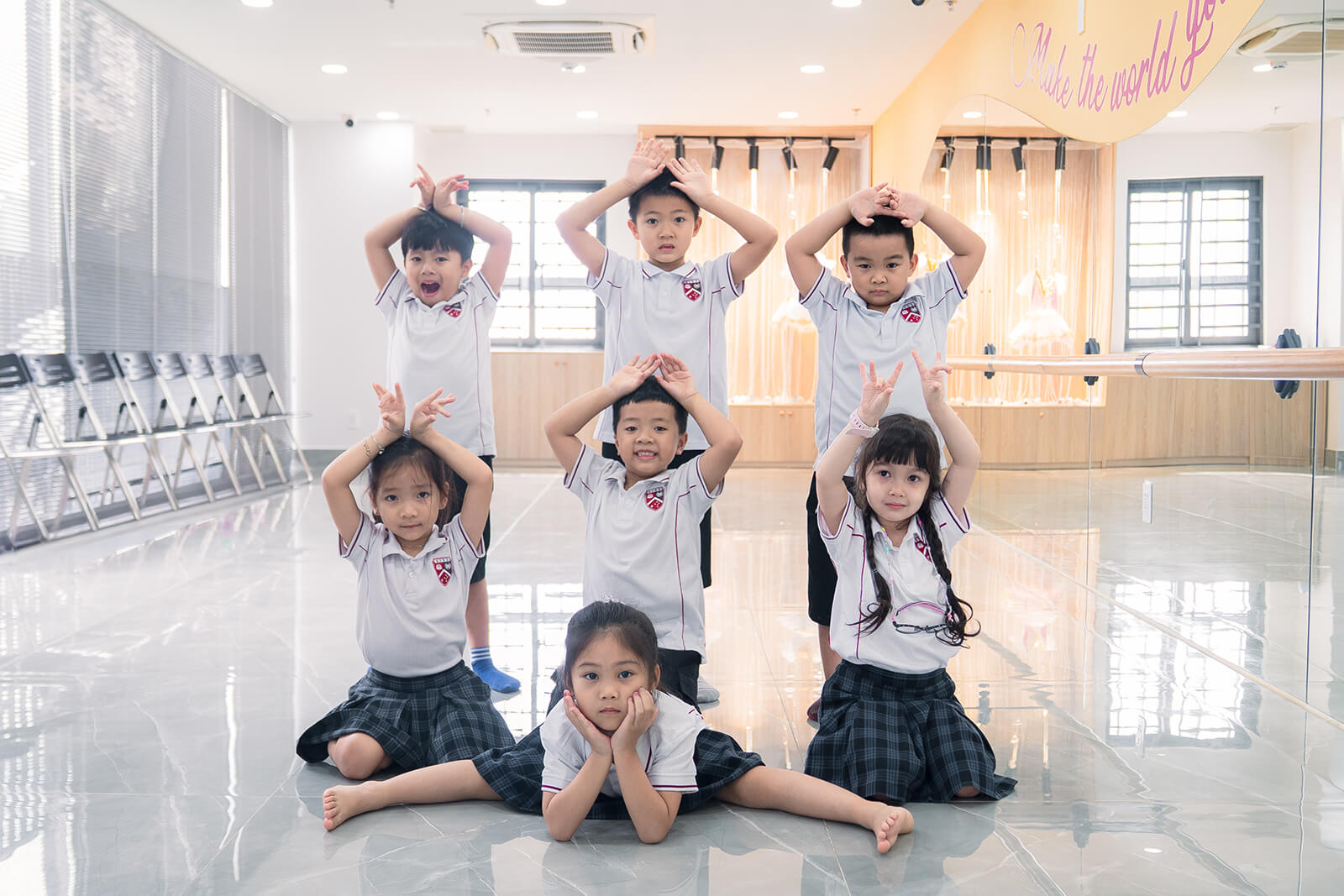 Cheerleading cũng là hoạt động giúp tăng cường Trí thông minh Vận động