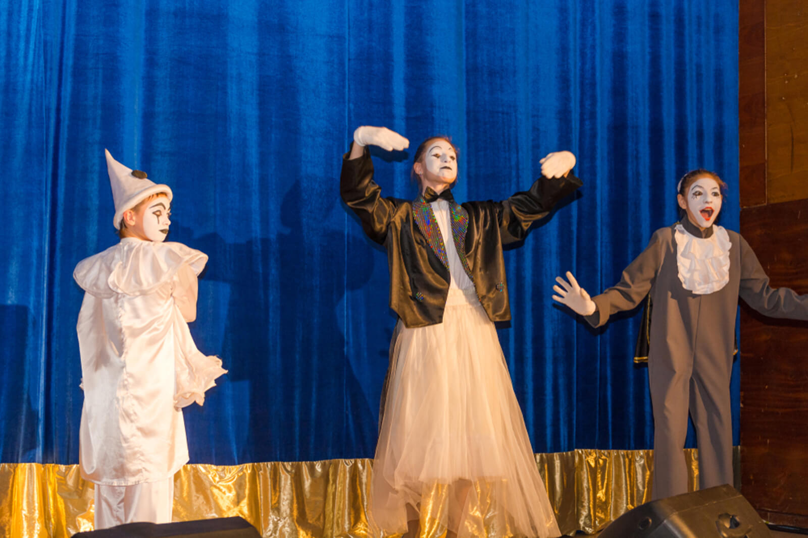 Tham gia đóng kịch cũng là một trong những cách giúp trẻ phát triển trí thông minh